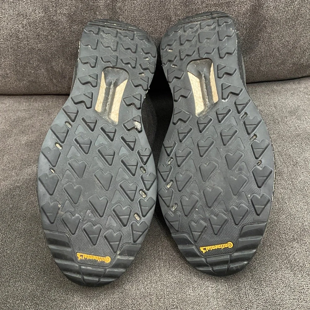 Adidas Terrex Free Hiker GTX Men 12 Black Carbon Gore-Tex Hike Boot Trail GZ0355